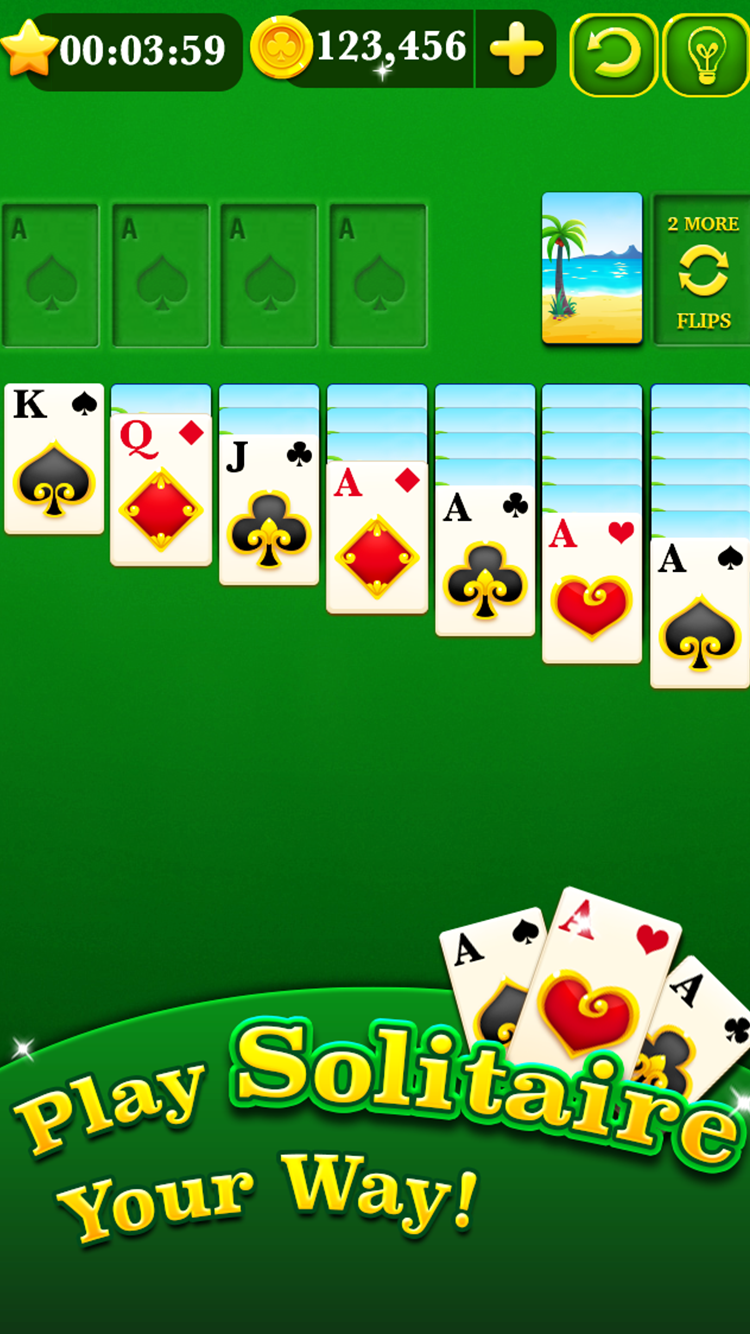 Android application Solitaire Mania screenshort