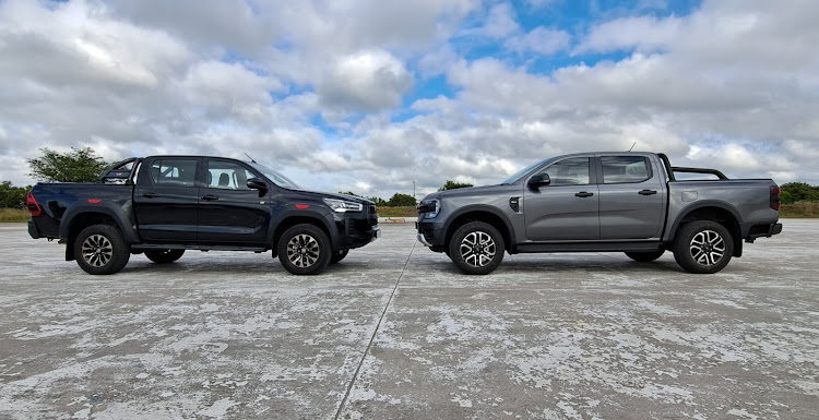 The Toyota Hilux and Ford Ranger were the country's top two sellers last month.