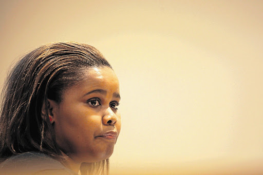 The DA's new parliamentary boss Lindiwe Mazibuko.Picture: SHELLEY CHRISTIANS