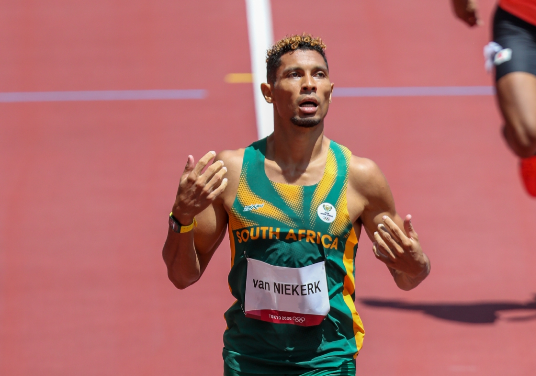 SA sprinter Wayde van Niekerk.