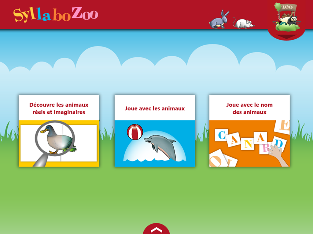Android application Apprendre à lire Syllabozoo screenshort