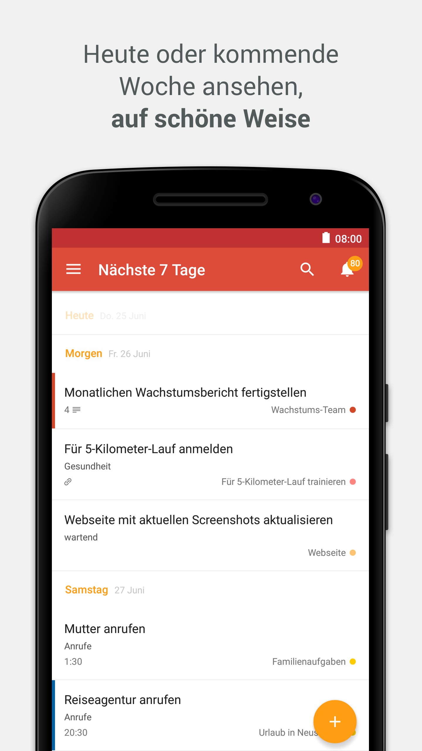 Android application Todoist: To-Do List & Tasks screenshort
