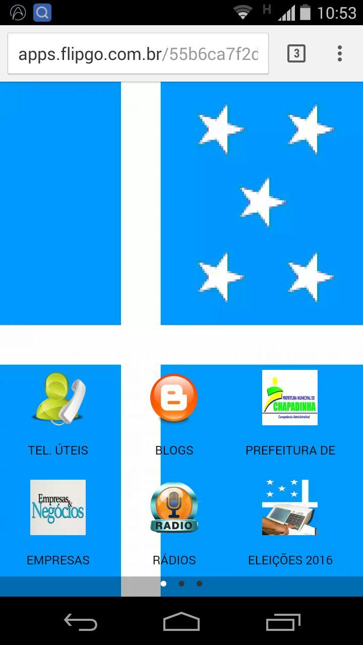 Android application Chapadinha screenshort