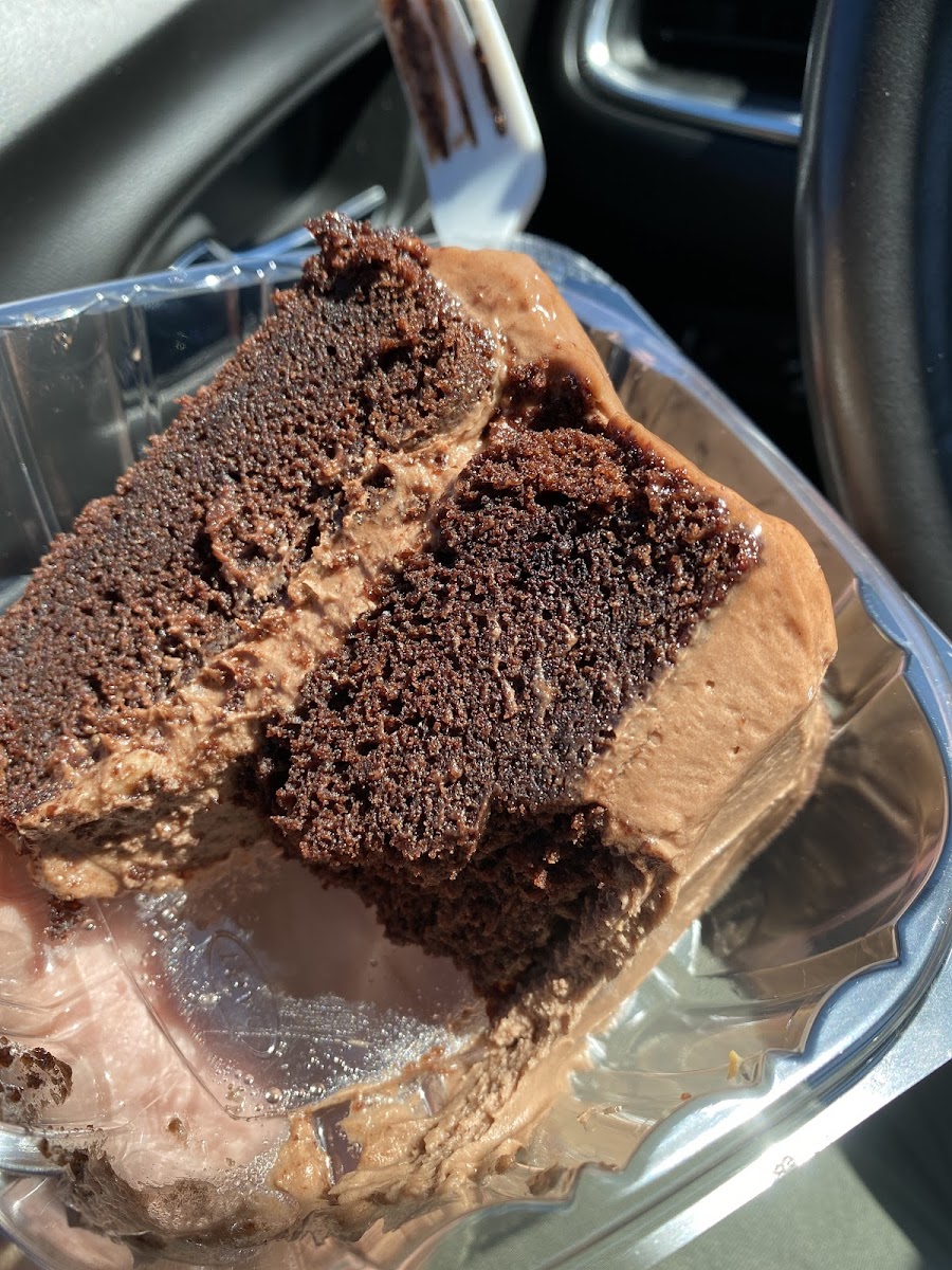 Gf and vegan chocolate cake