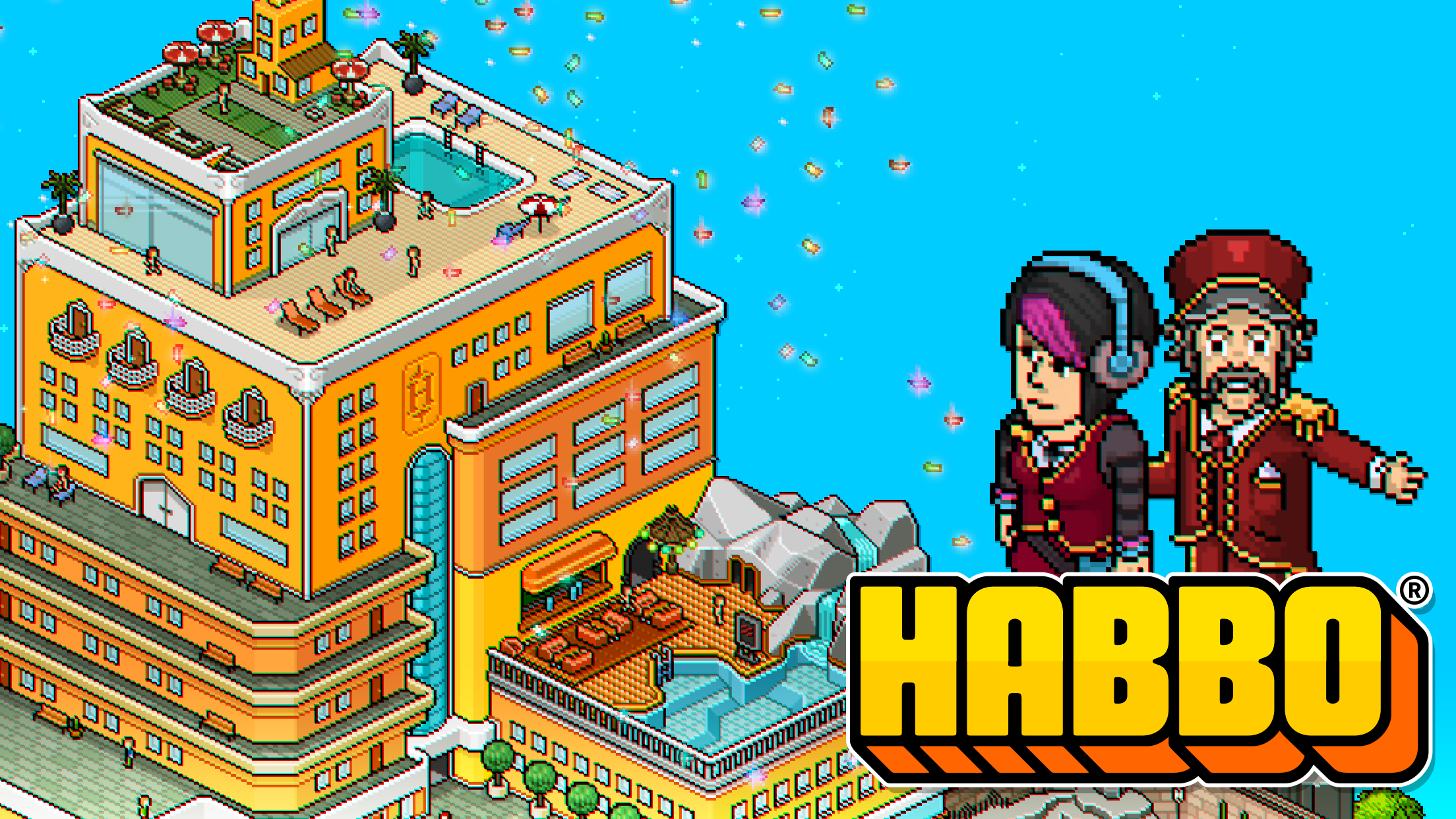 Android application Habbo - Virtual World screenshort