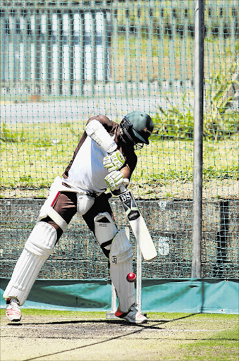 IN CHARGE: Border opener Mkhululi Calana captain’s Border against Province today Picture: SISIPHO ZAMXAKA