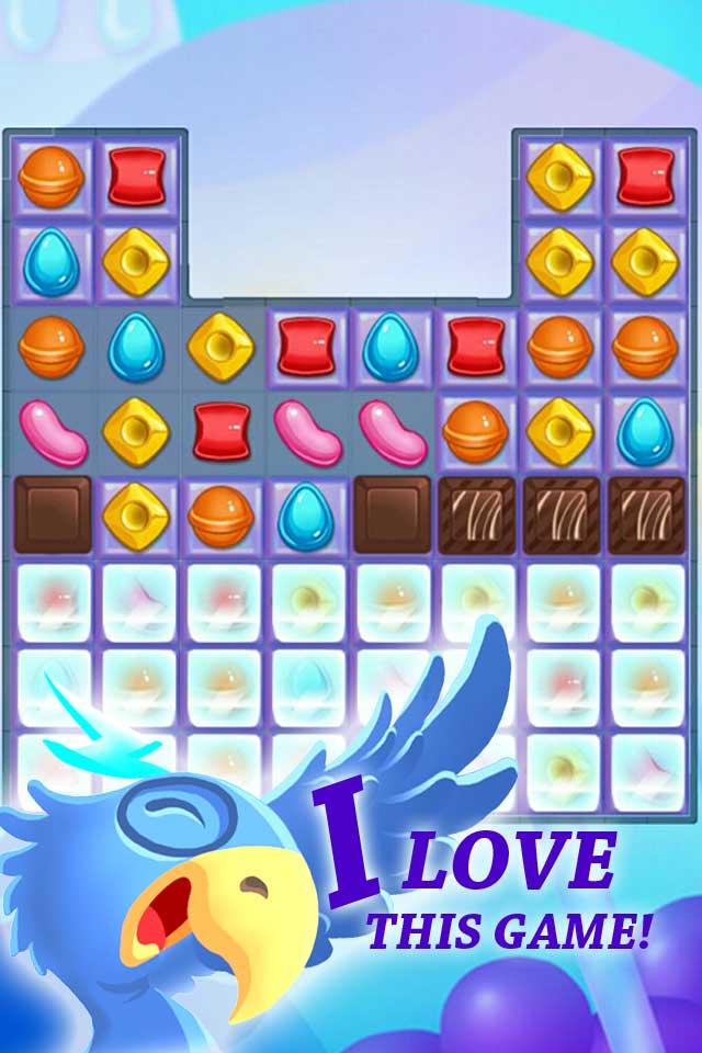 Android application Funny Candy World screenshort