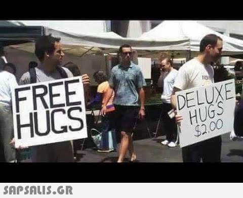 HUGS DELUXE HUGS $2.00 