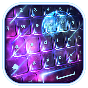 Download Neon Universe Keyboard Theme For PC Windows and Mac
