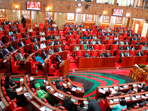 Members of the National assembly at Parliament./File