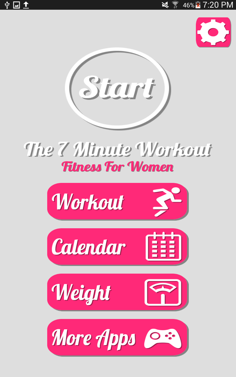 Android application Fit Girls Guide-7 Minute Work screenshort