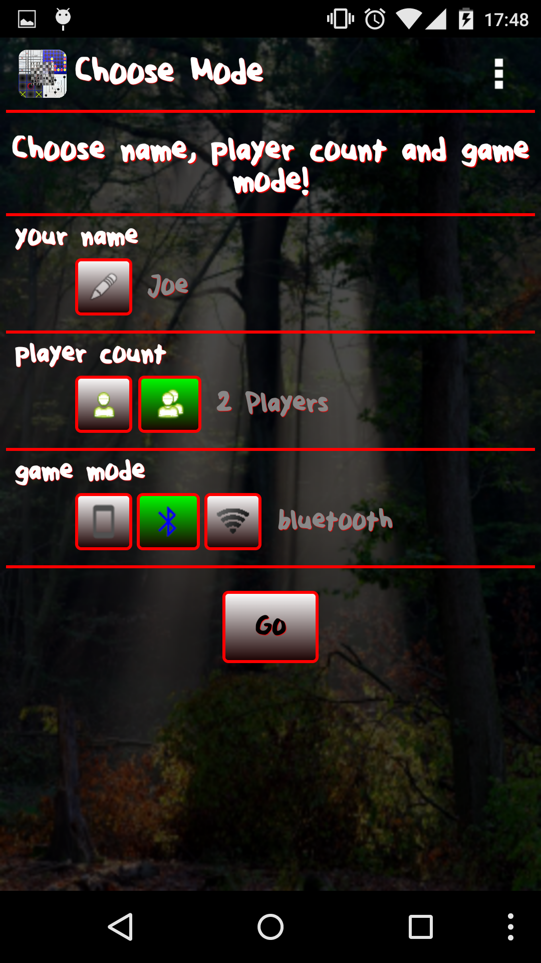 Android application 2 Player Games Collection screenshort