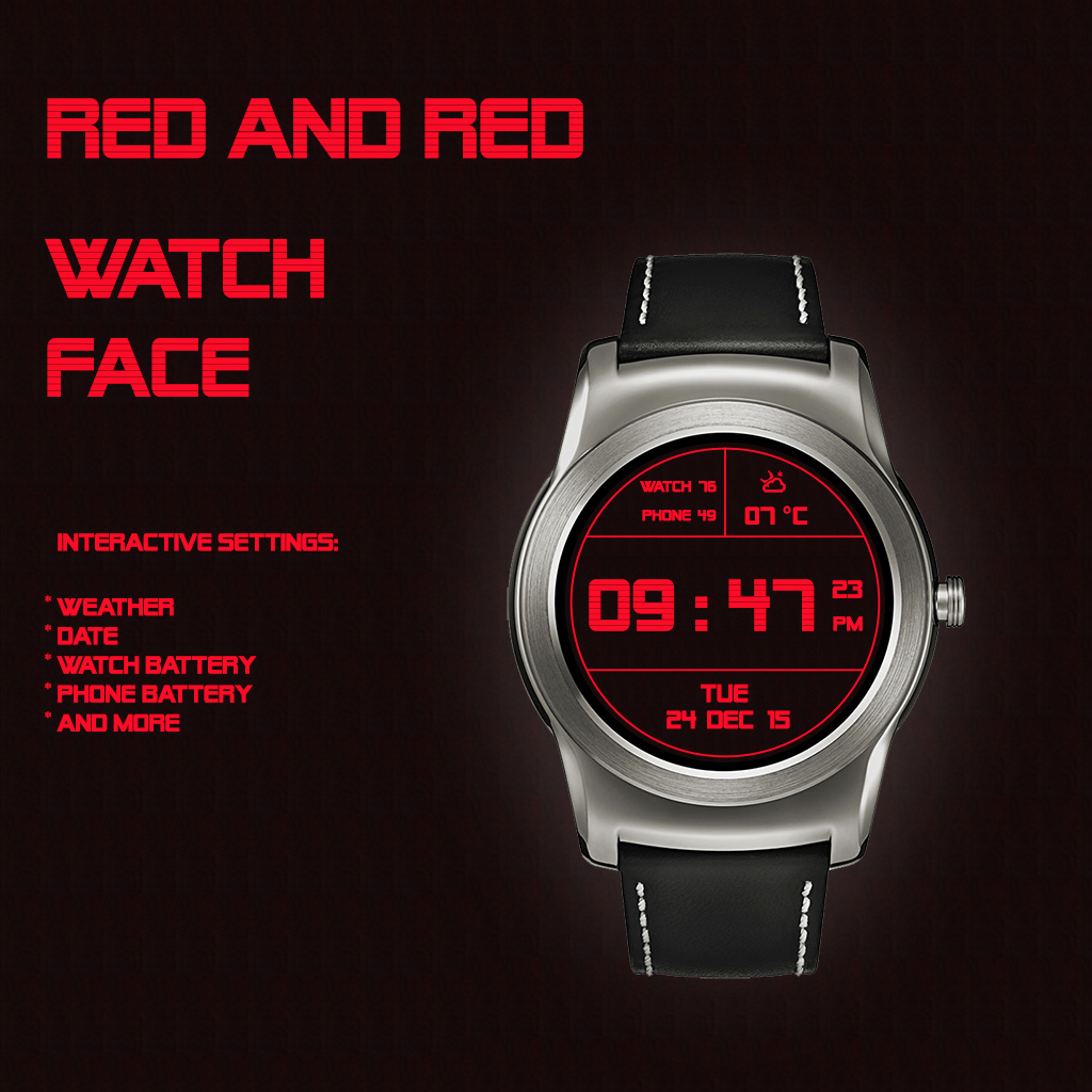 Android application Mab Watch Face screenshort