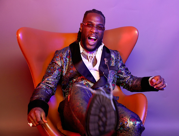 Burna Boy poses for a portrait during the BET Awards 2019 at Microsoft Theater on June 23, 2019 in Los Angeles, California.