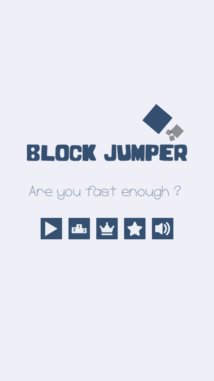 Android application Block Jumper screenshort