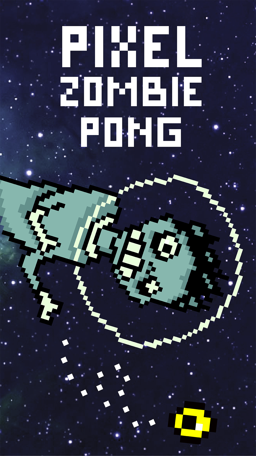Android application Pixel Zombie Pong Galaxy screenshort
