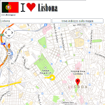 Lisbon map Apk