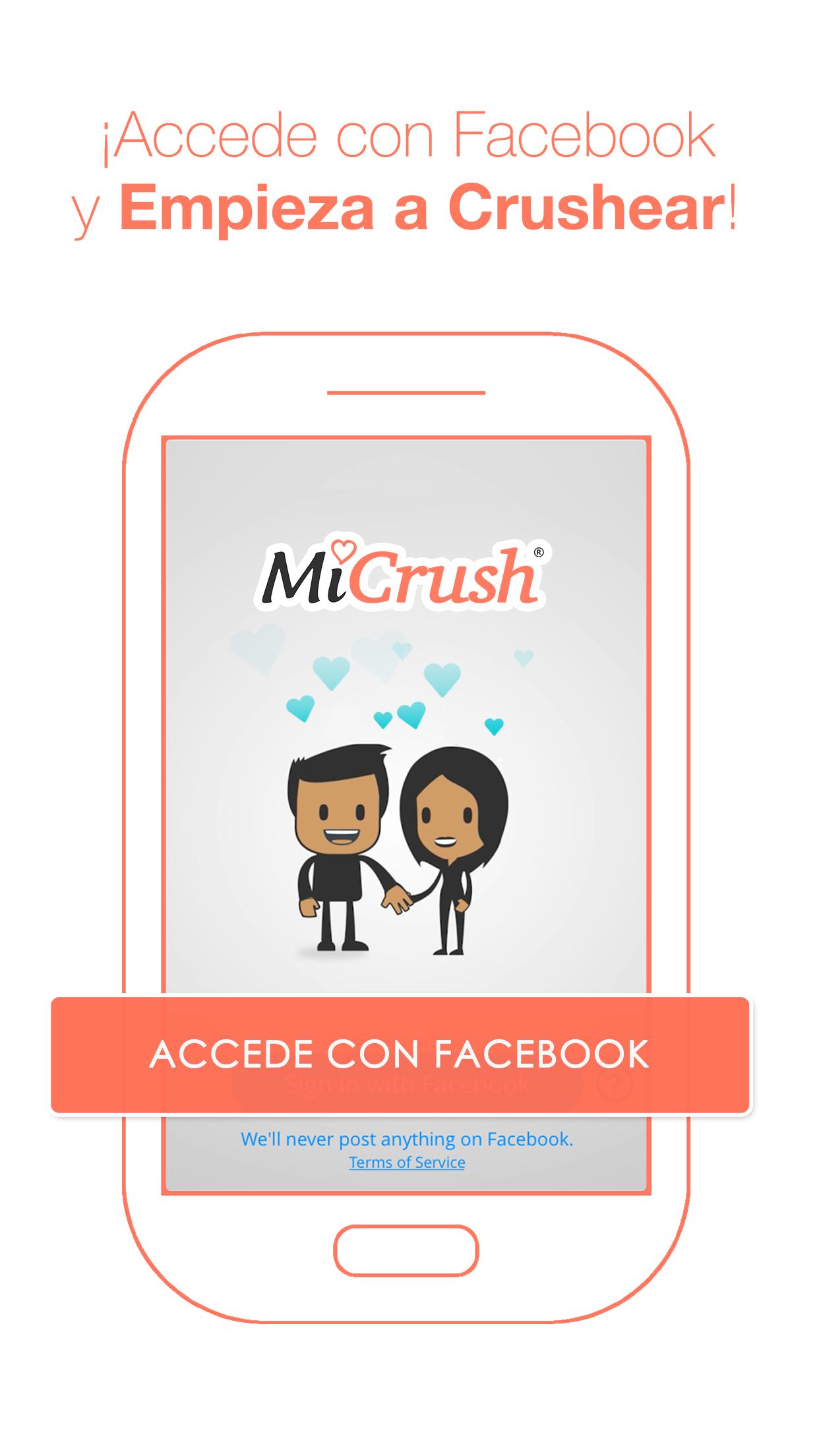 Android application MiCrush - Latino Dating screenshort