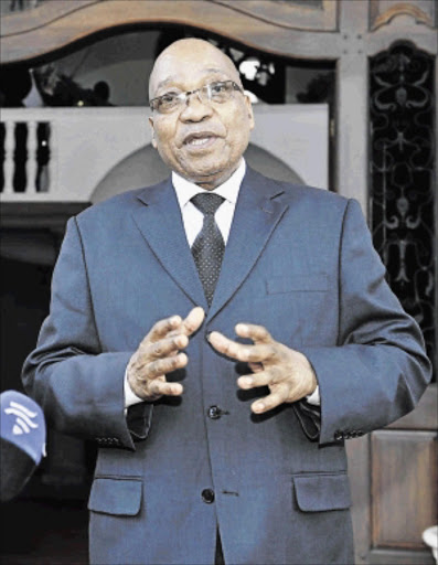 EXTRAVAGANT: President Jacob Zuma