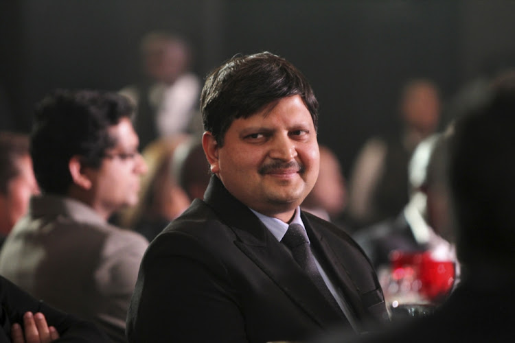 Atul Gupta at the launch of ANN7 news channel on August 21, 2013, in Johannesburg.