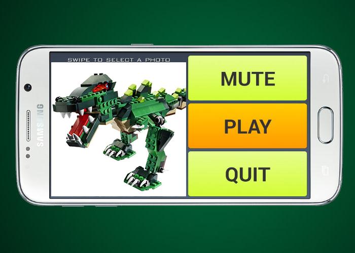 Android application Puzzle Lego Jurassic Dinosaur screenshort