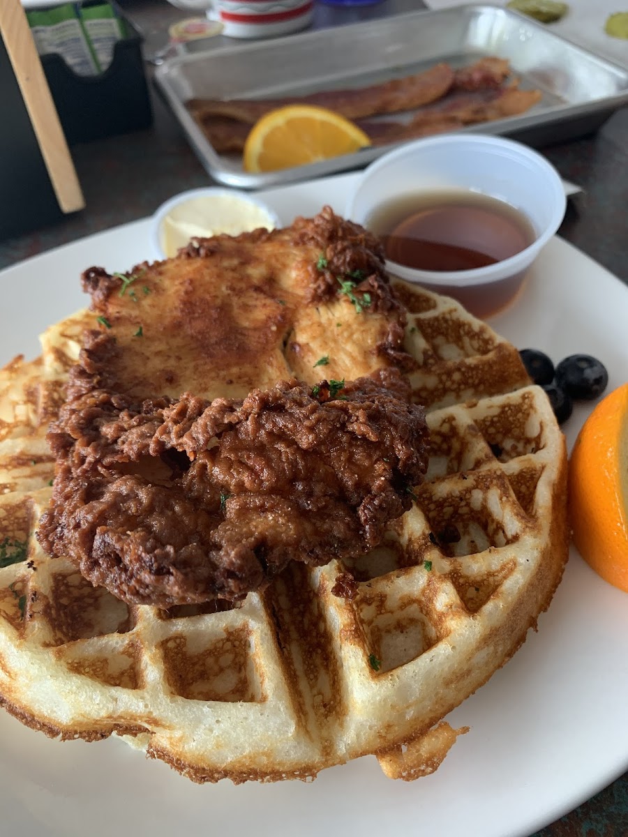 Gluten-Free Waffles at Newfangled Love Kitchen