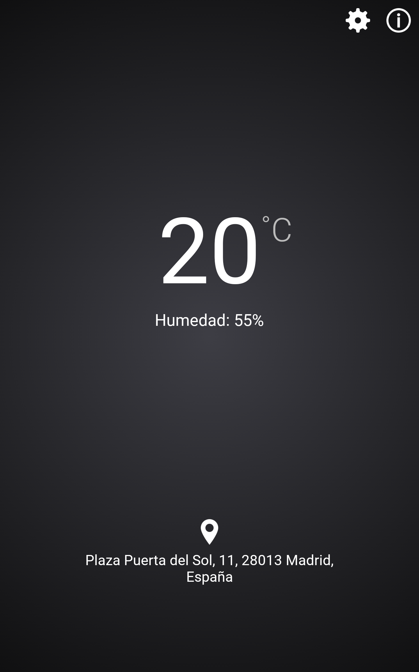 Android application Thermometer++ screenshort