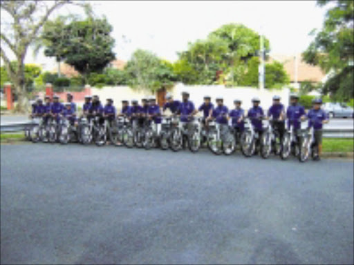 ALL SET: There was great excitement when previously disadvantaged communities took on a cycleace in Durban yesterday. 03/05/09. Pic. Mhlaba Memela. © Sowetan.