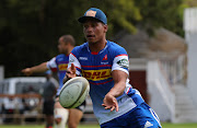 Damian Willemse of Western Province during the a training session at Bishops School in Cape Town.