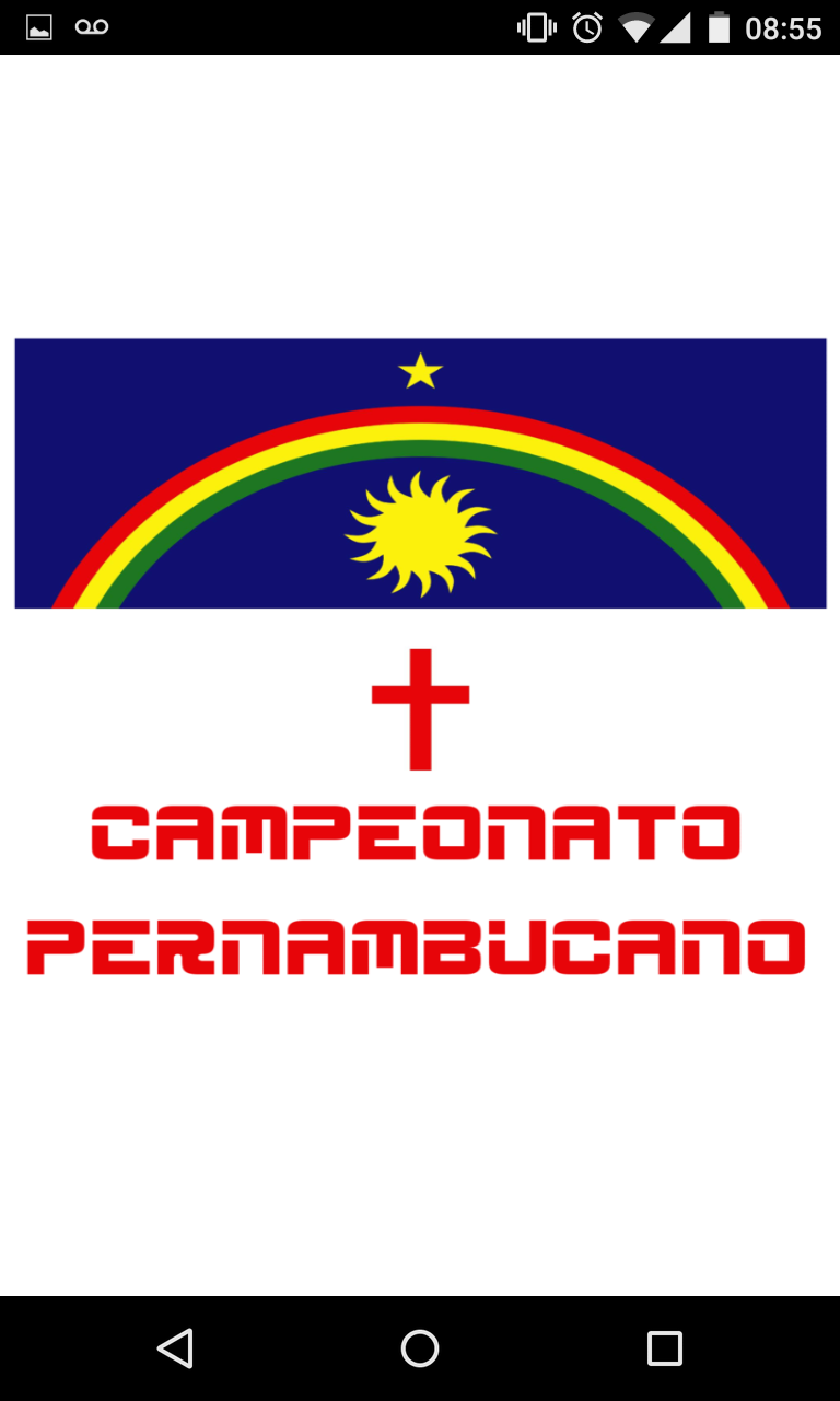 Android application Campeonato Pernambucano 2016 screenshort