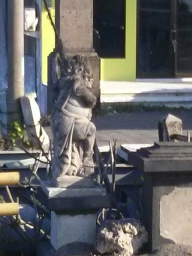 Statue Guard Of Bali Bridge