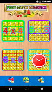 Fruit Match Memorice Memory Game! Screenshot