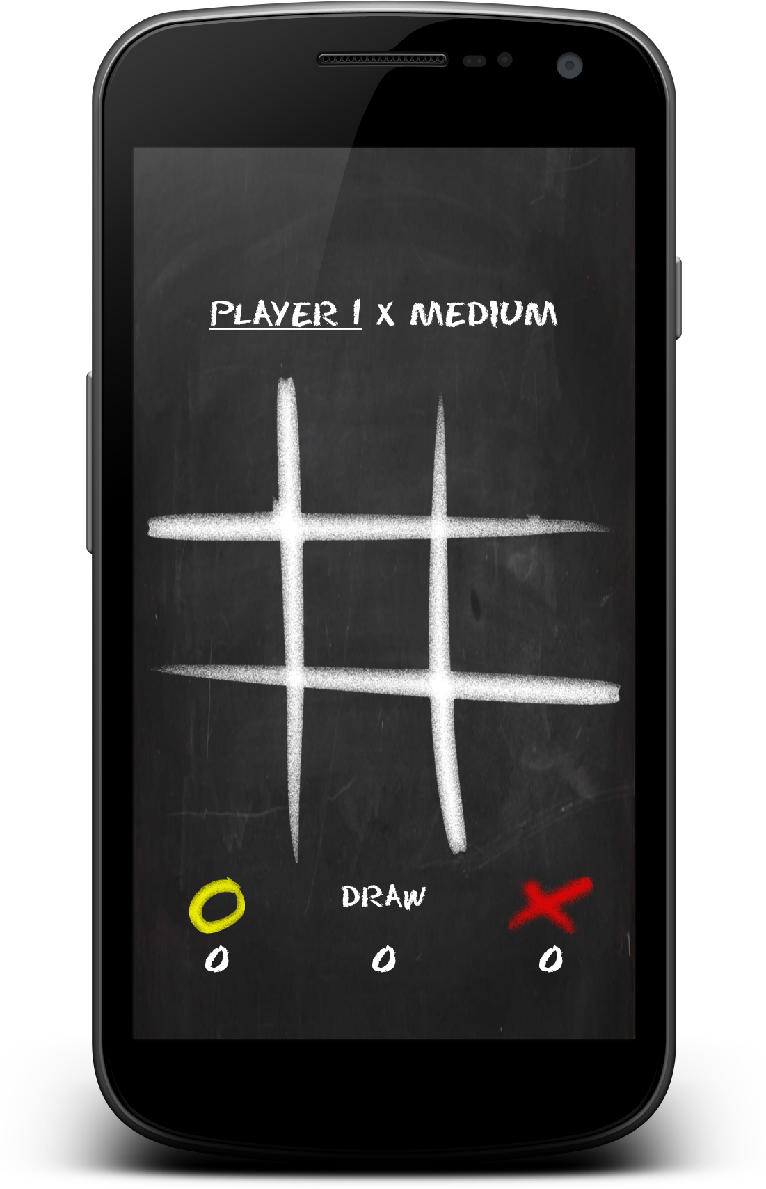 Android application Tic Tac Toe screenshort