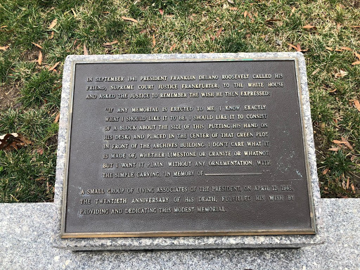IN SEPTEMBER 1941 PRESIDENT FRANKLIN DELANO ROOSEVELT CALLED HIS FRIEND, SUPREME COURT JUSTICE FRANKFURTER, TO THE WHITE HOUSE AND ASKED THE JUSTICE TO REMEMBER THE WISH HE THEN EXPRESSED "IF ANY...