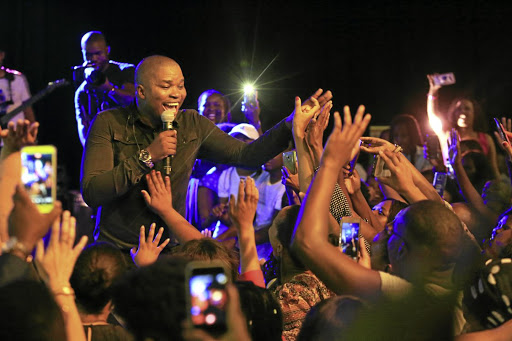 Gospel singer Dr Tumi Makweya filled up the Voortrekker Monument on Saturday.