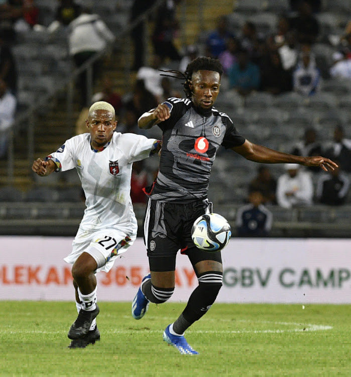 Olisa Ndah of Orlando Pirates believes the PSL title is still there for the taking