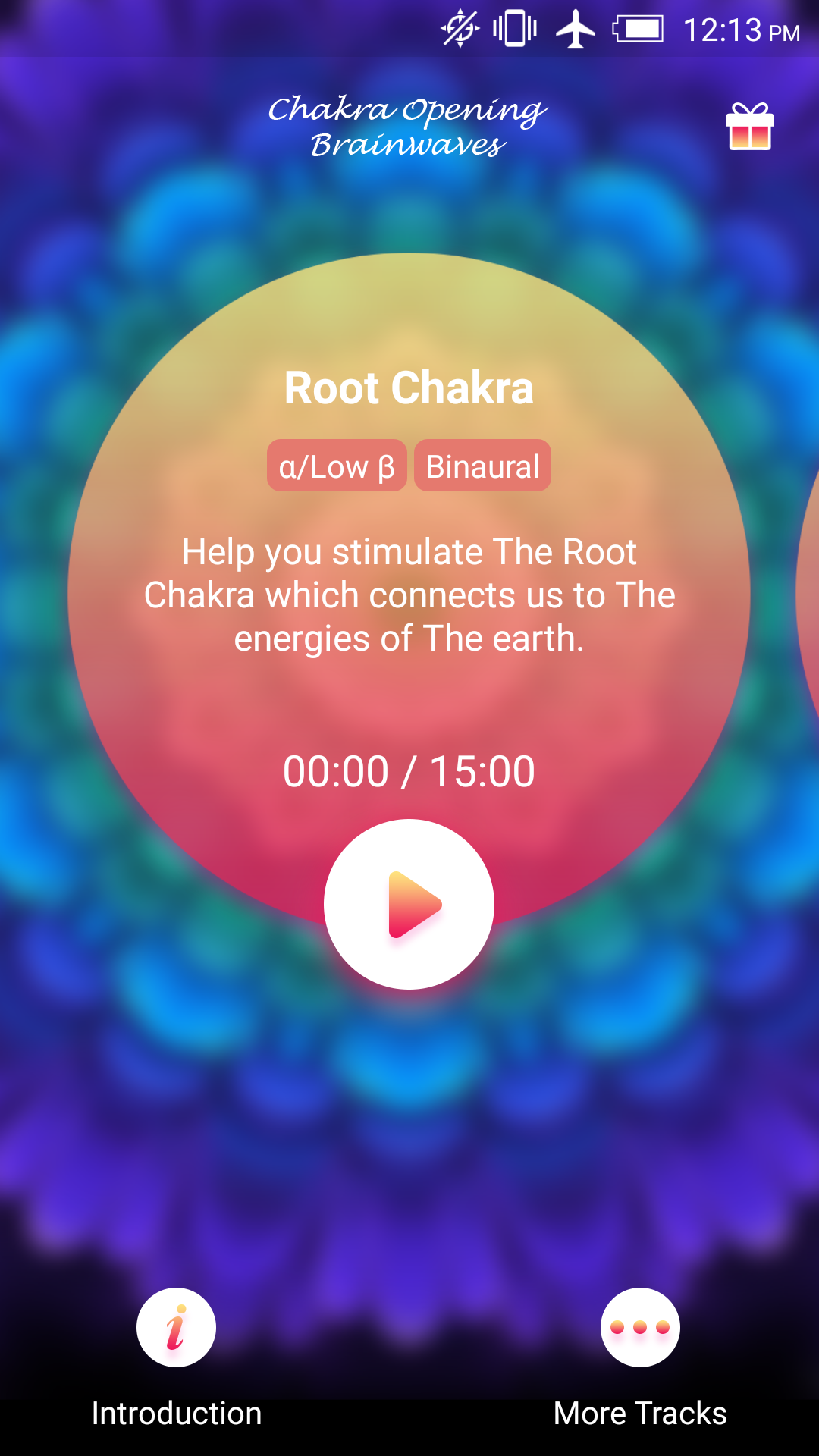 Android application Chakra Opening-Spirituality screenshort