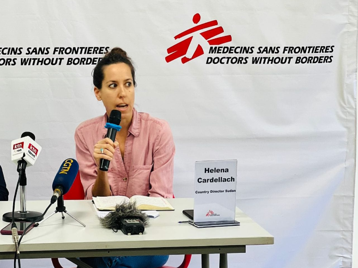 Helena Cardellach - MSF Country Director in Sudan.