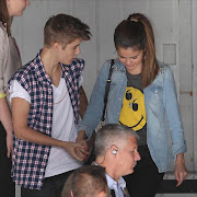 Justin Bieber and Selena Gomez. File photo.