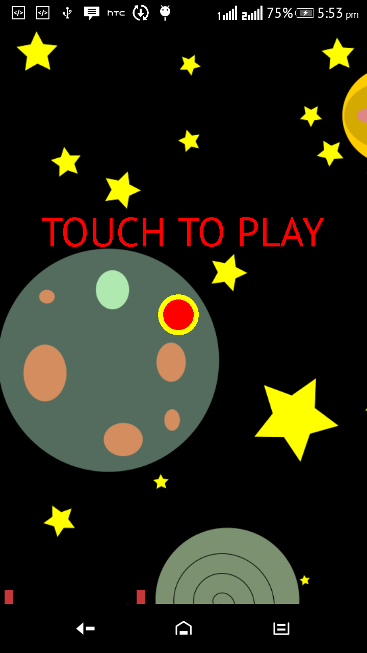 Android application Crash Ball screenshort