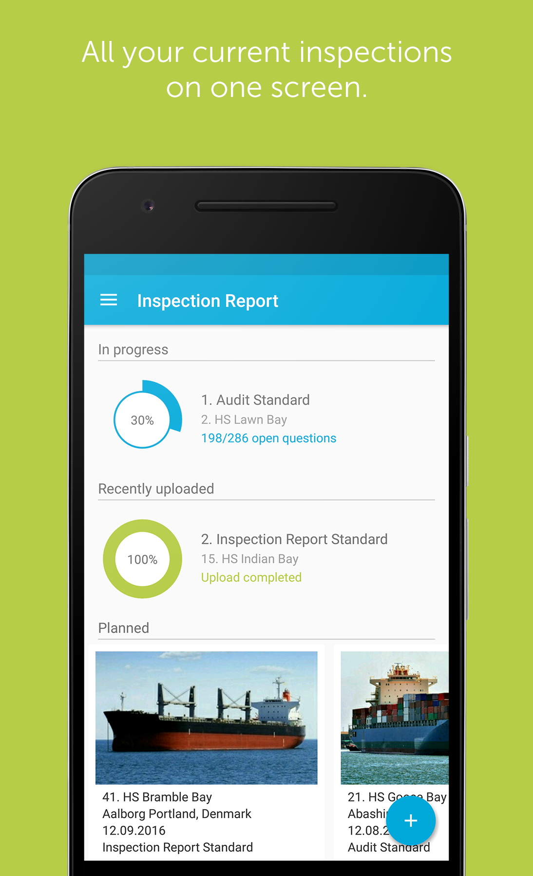 Android application Inspection Report screenshort