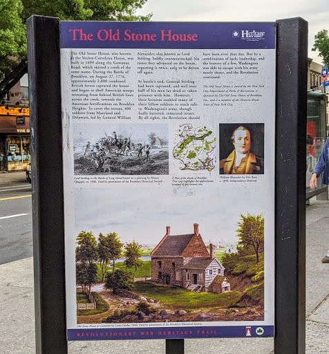 The Old Stone House, also known as the Vechte-Cortelyou House, was built in 1699 along the Cortelyou Road, which skirted a creek of the same name. During the Battle of Brooklyn, on August 27,...