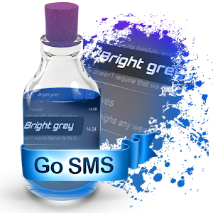 Bright grey S.M.S. Theme.apk 1.3