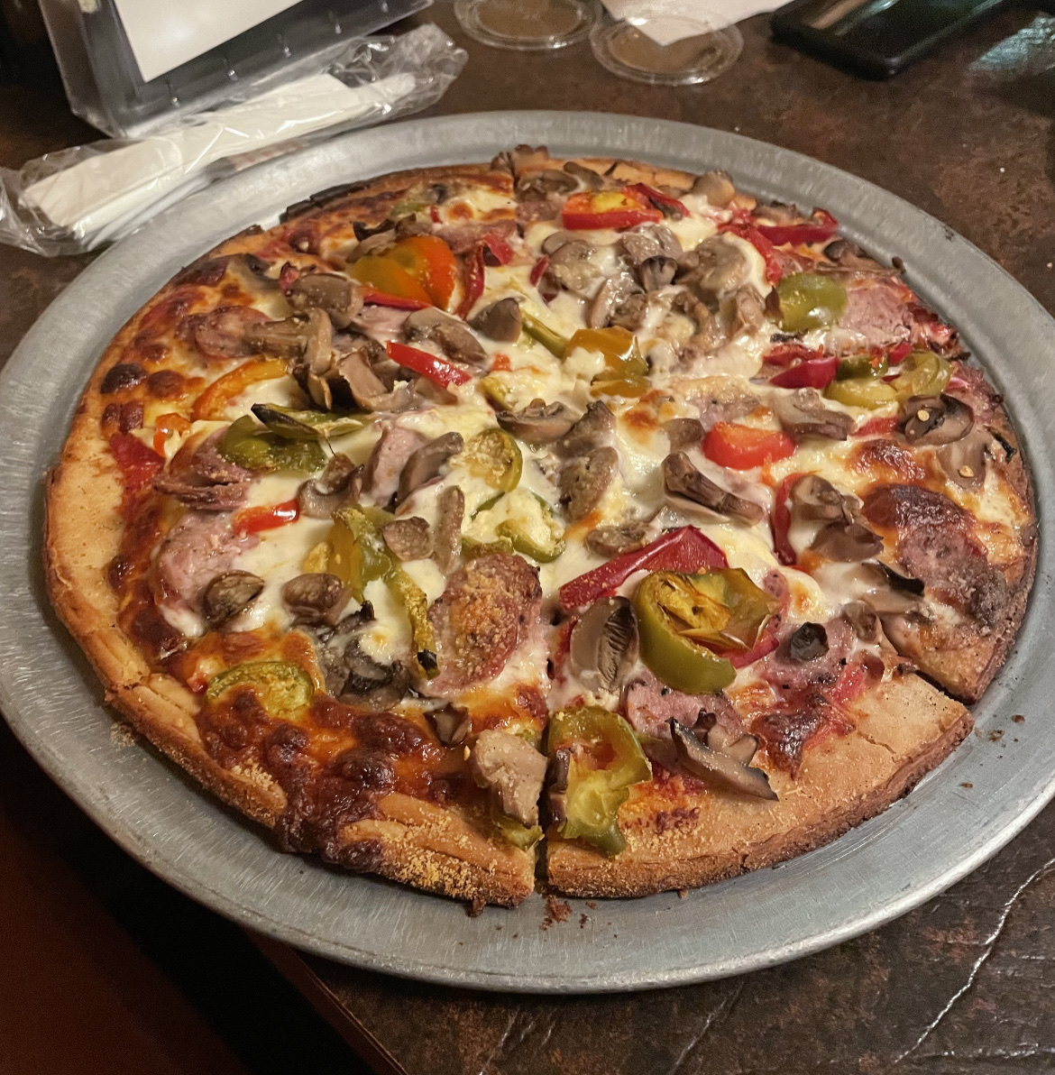 Gluten-Free Pizza at Ernie's Pizzeria