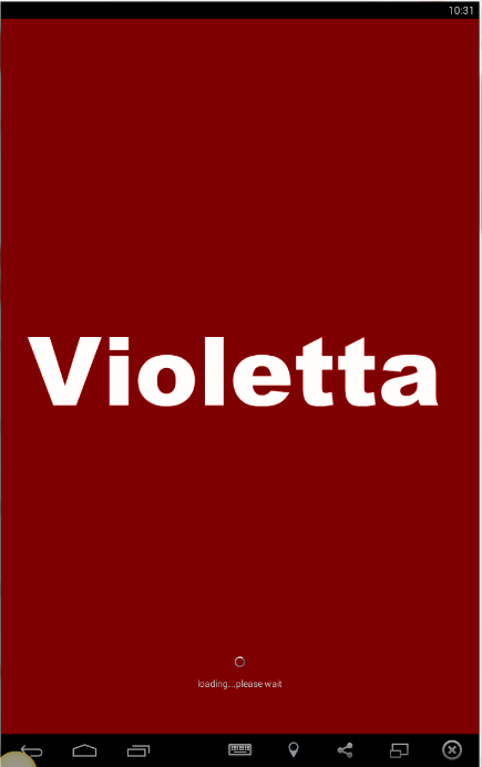 Android application Radio Violetta screenshort