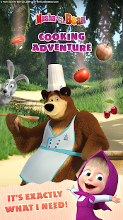  Masha and the Bear Child Games: Cooking Adventure- 스크린샷 미리보기 이미지  