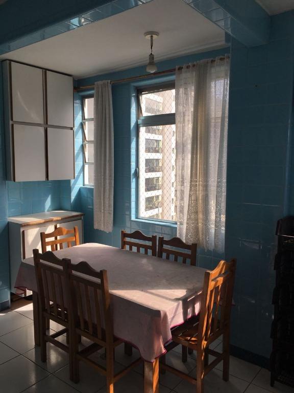 Apartamento com 2 dormitórios para alugar, 84 m² por R$ 2.500/mês - José Menino - Santos/SP