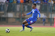  Evans Rusike of Supersport United during the Absa Premiership match between Supersport United and Ama Zulu FC at Lucas Moripe Stadium on January 31, 2018 in Pretoria.