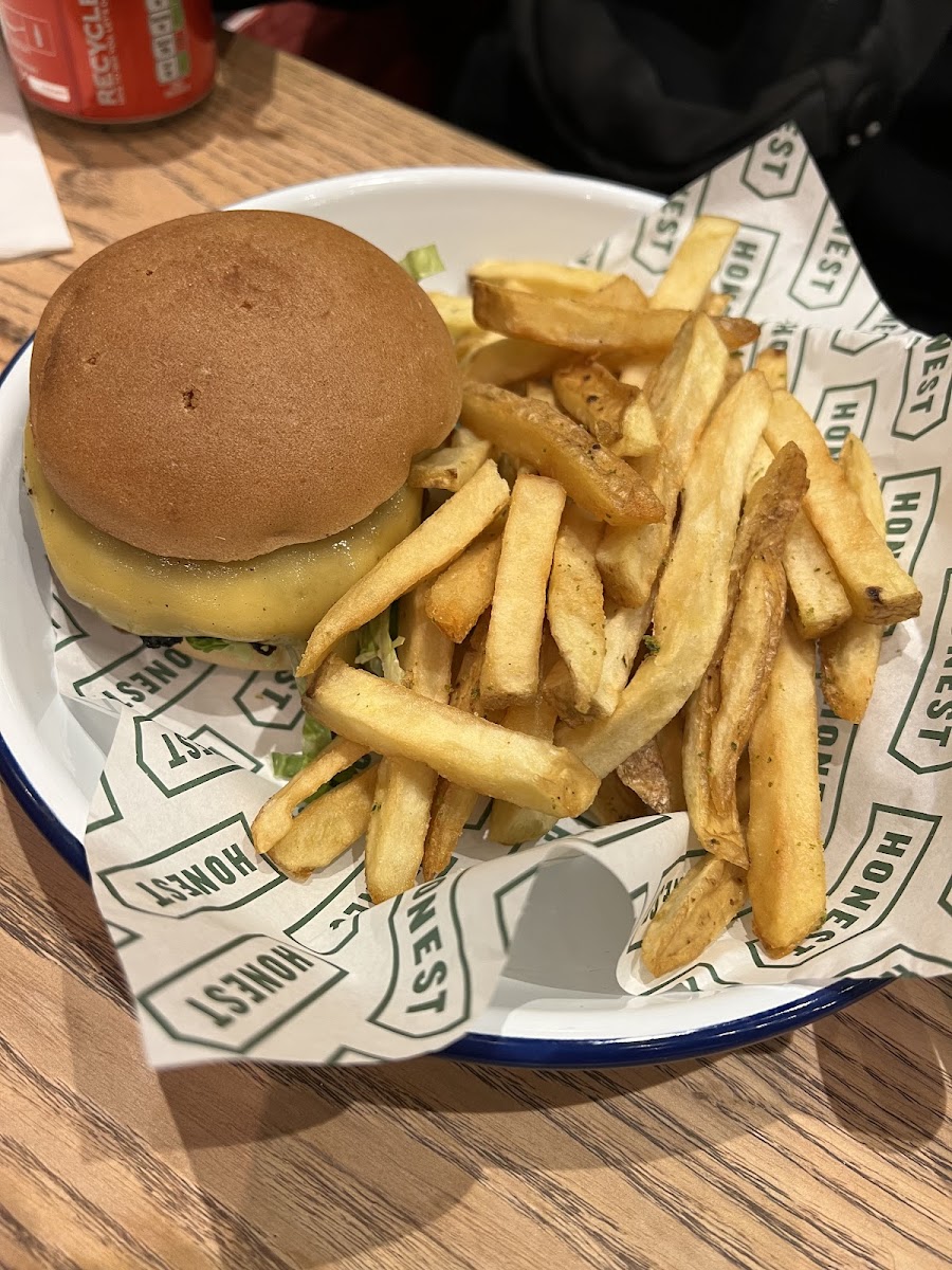 Gluten-Free Fries at Honest Burgers