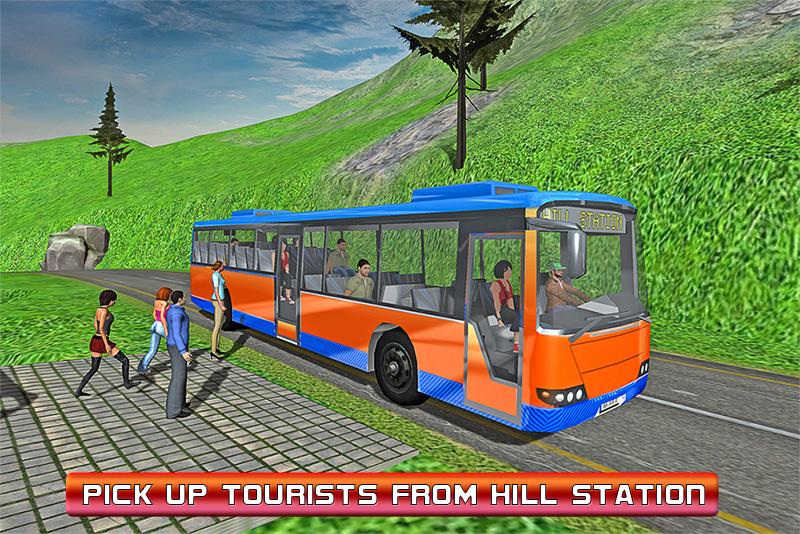 Android application Hill Climbing Bus Driver 2016 screenshort